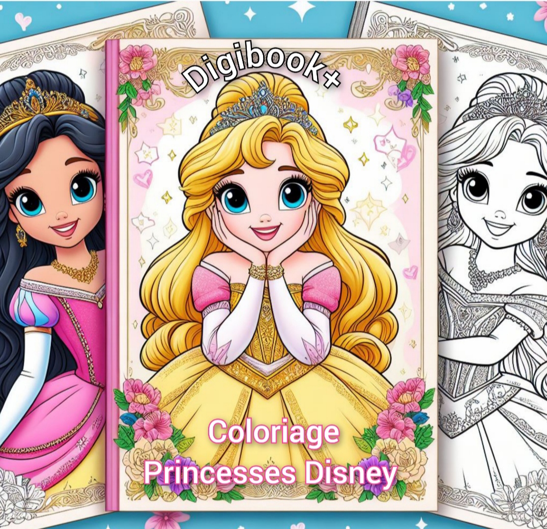 Coloriage toutes les princesses de disney 